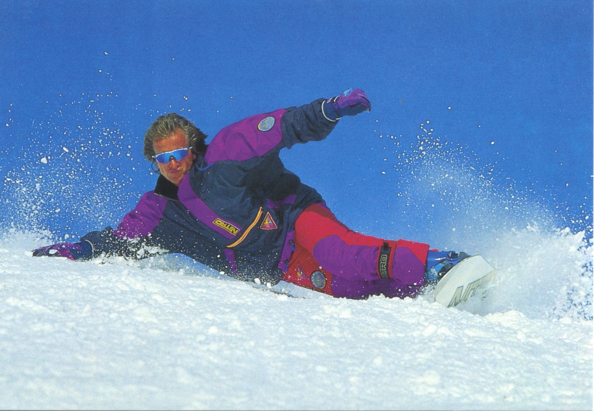 Snowboard Nitro катание